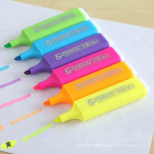 Comix New Arrival 3 Sides Writing Multi Colored Highlighter Pen